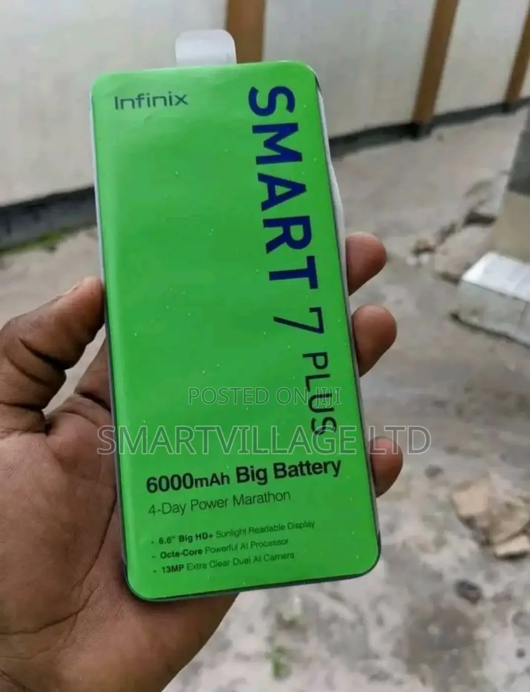 New Infinix Smart 7 Plus 64 GB Blue