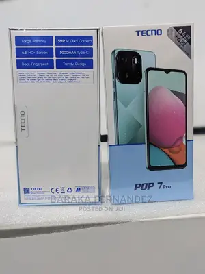 New Tecno Pop 7 Pro 64 GB Blue