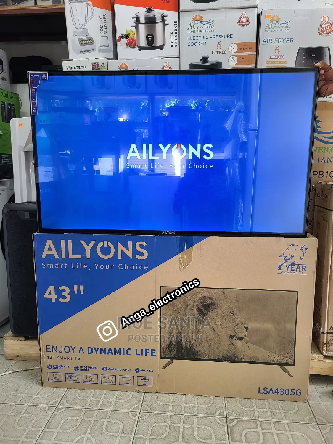 AILYONS Smart Tv Inch 43