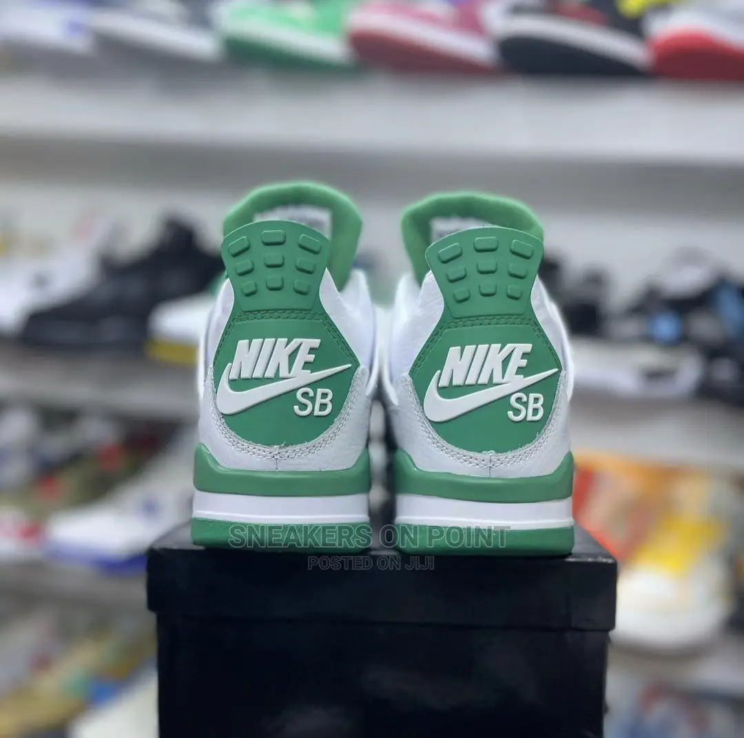 New Air Jordan 4 Pine Green