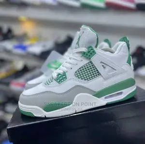 New Air Jordan 4 Pine Green
