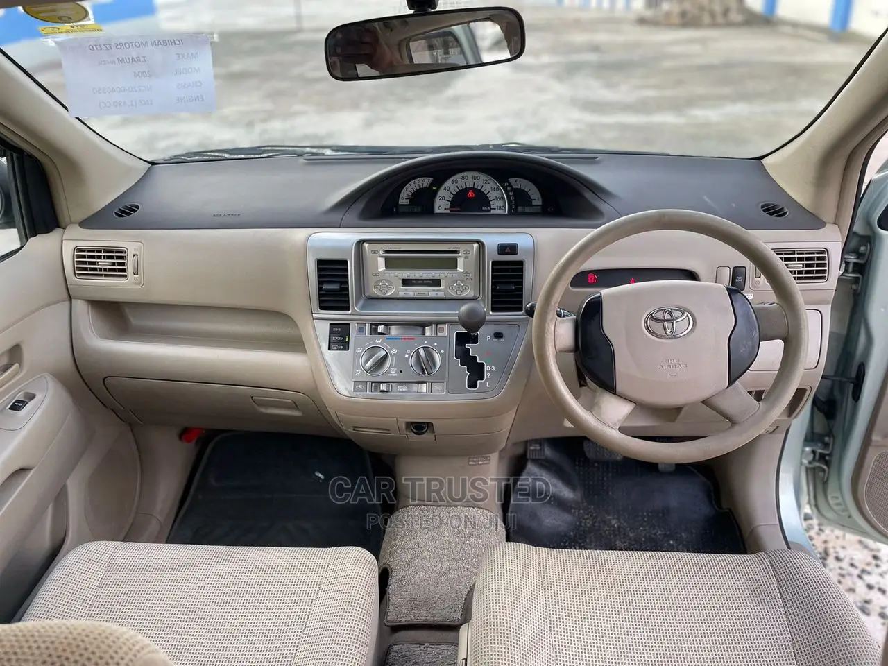 Toyota Raum 1.5 FWD 2005 Beige