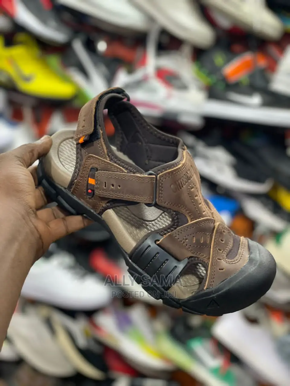 Open Shoes Brown