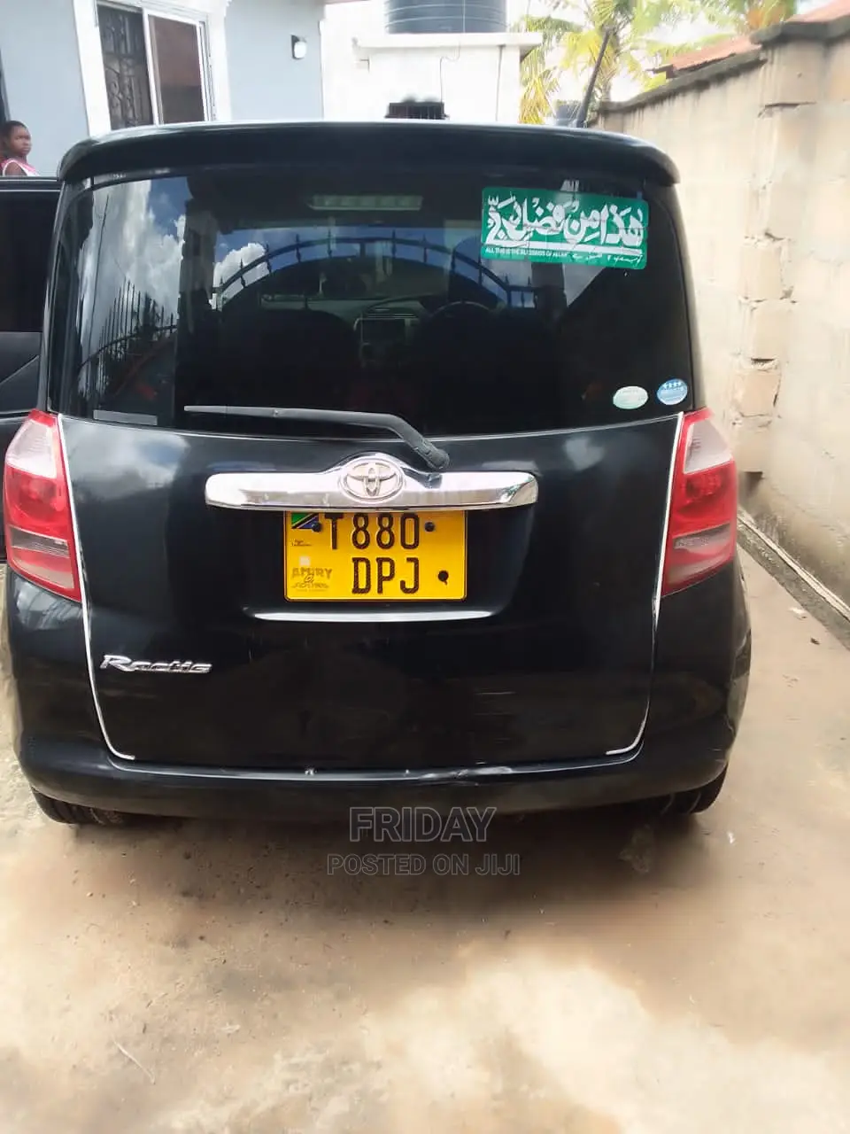 Toyota Ractis 1.5 FWD 2009 Black