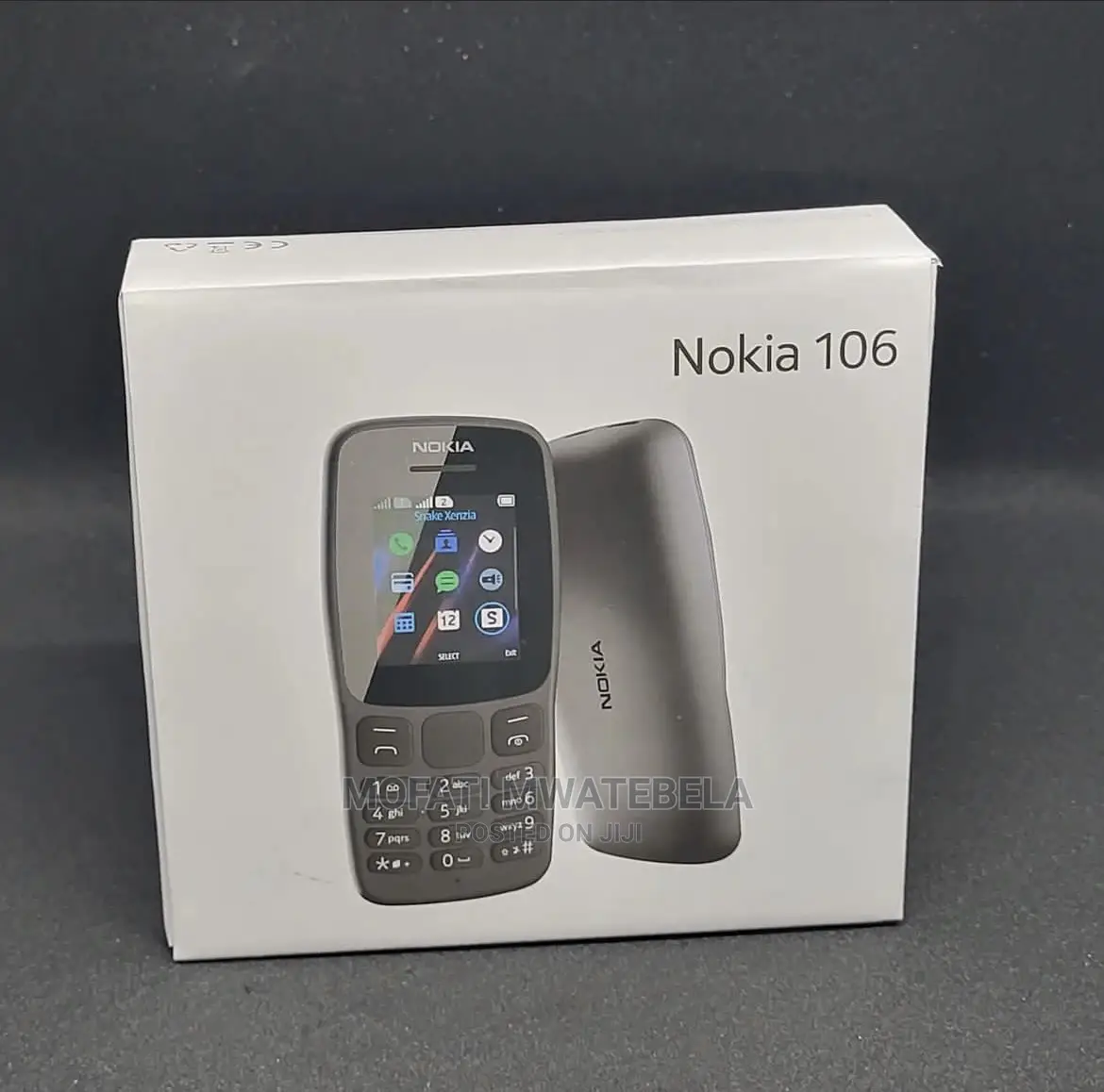 New Nokia 106 Black