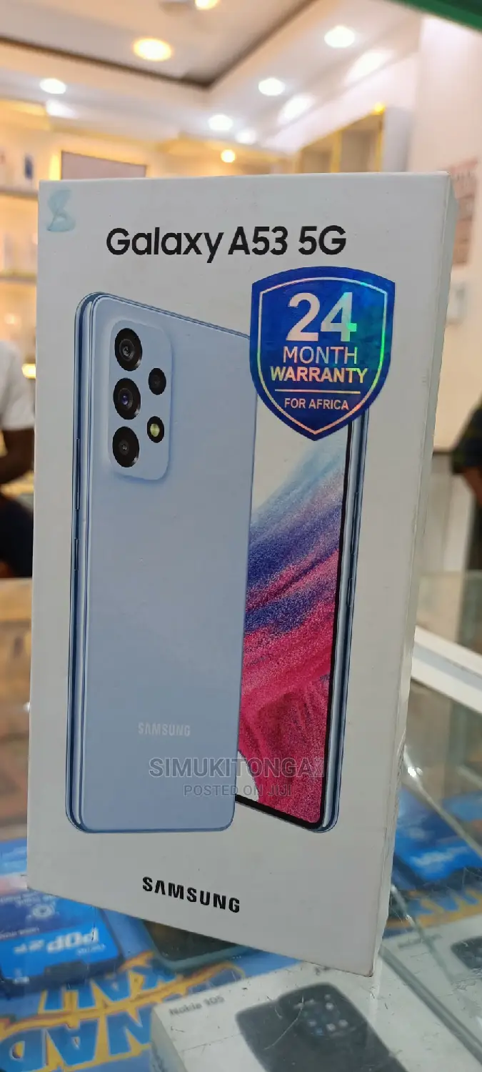 New Samsung Galaxy A53 5G 128 GB Blue
