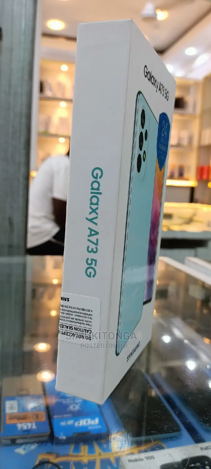 New Samsung Galaxy A73 5G 128 GB Blue