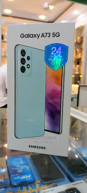 New Samsung Galaxy A73 5G 128 GB Blue