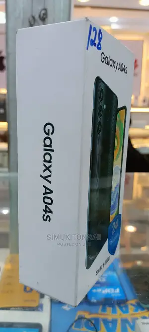 New Samsung Galaxy A04s 128 GB Black
