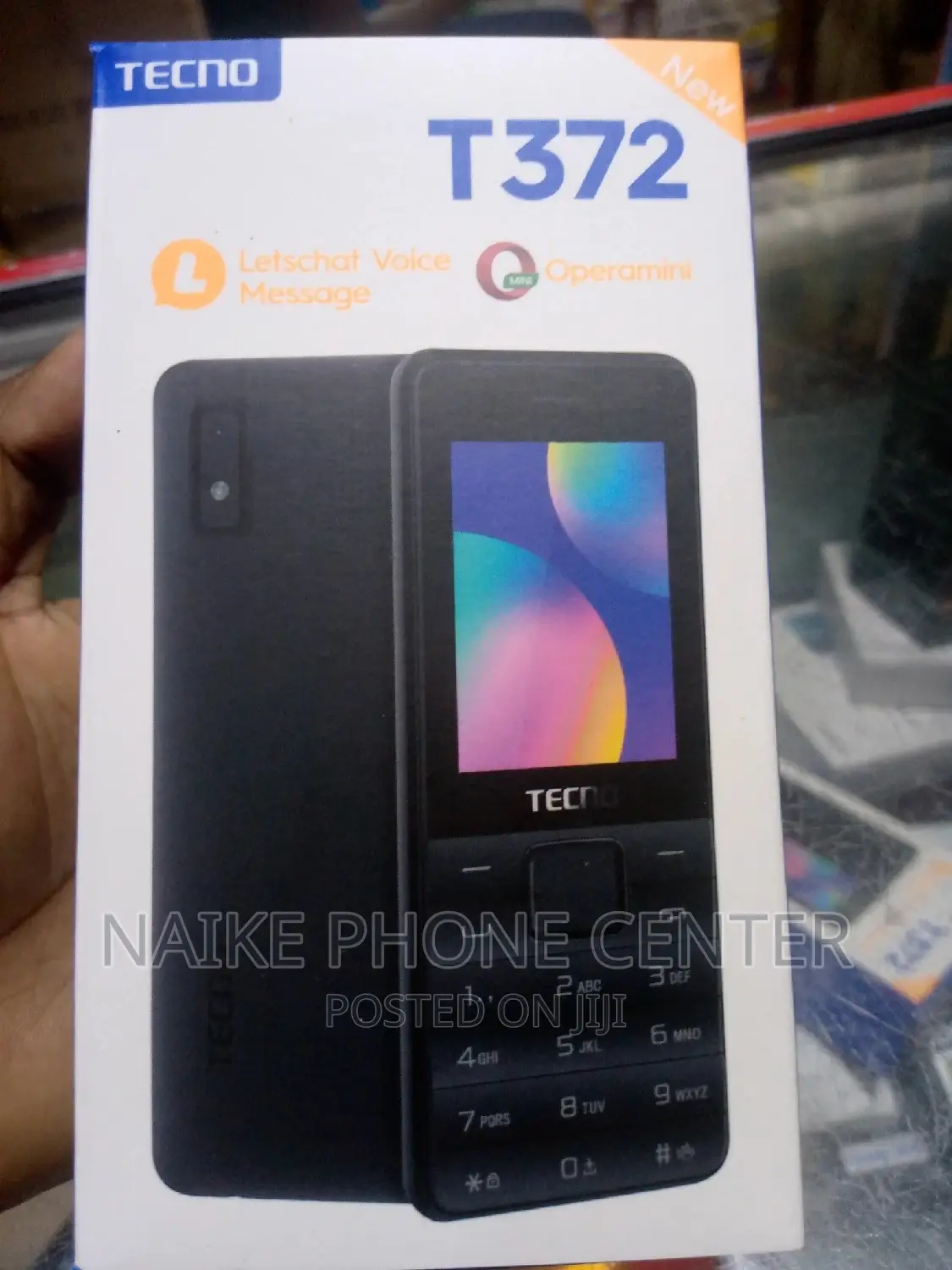 New Tecno T372 Black