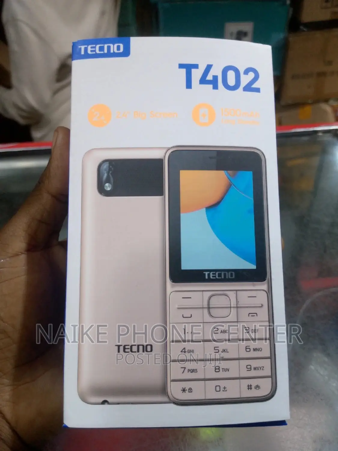 New Tecno T402 Black