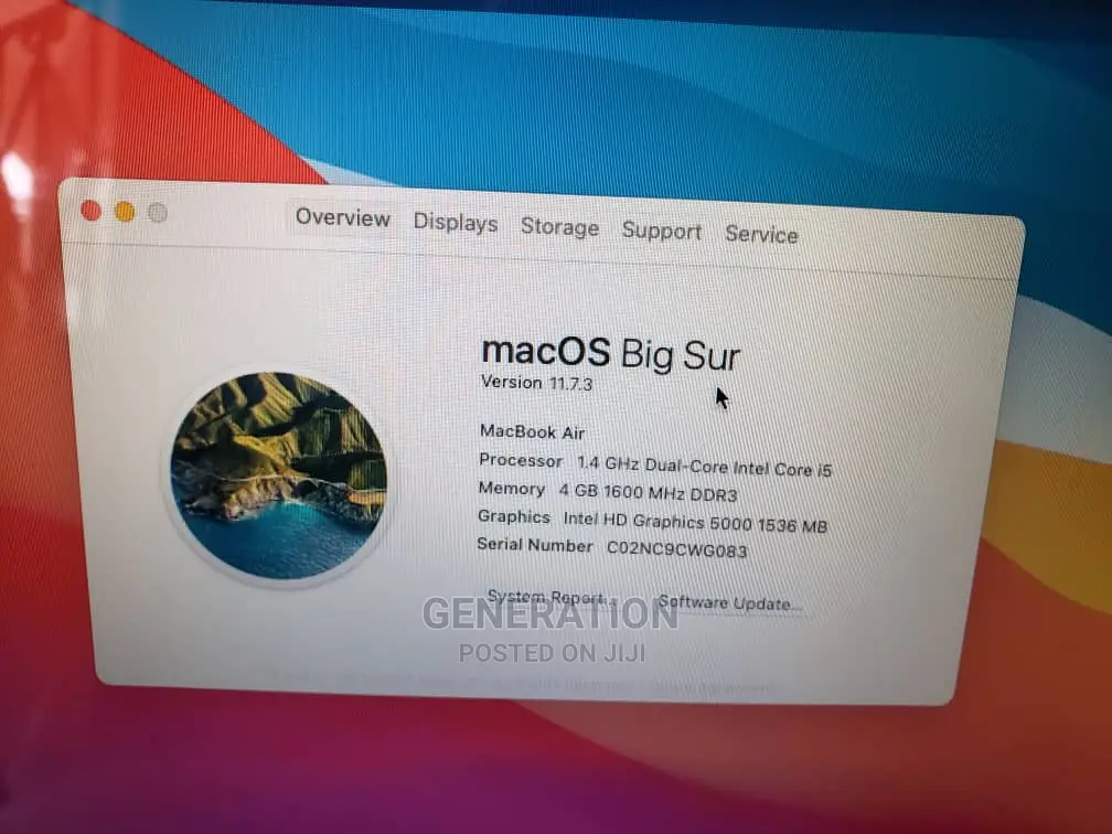 Laptop Apple MacBook Pro 2015 4GB Intel Core I5 SSD 128GB