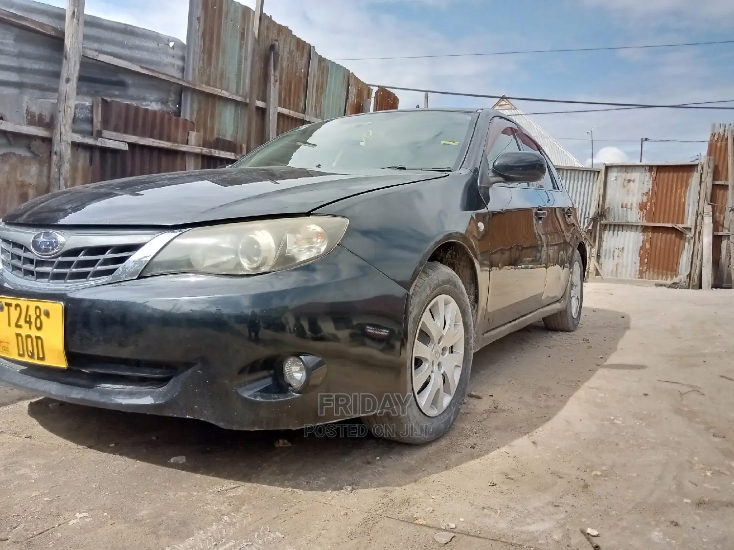 Subaru Impreza 2008 Black