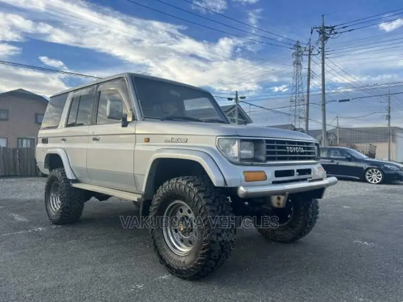 Toyota Land Cruiser Prado 1993 Silver