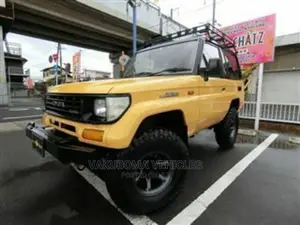 Toyota Land Cruiser Prado 1991 Yellow
