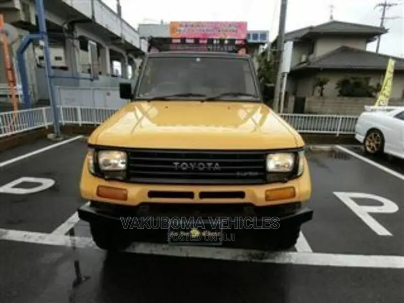 Toyota Land Cruiser Prado 1991 Yellow