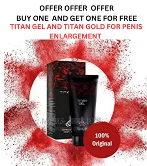 Get Titan Gel Black and Titan Gold Package for Big Penis