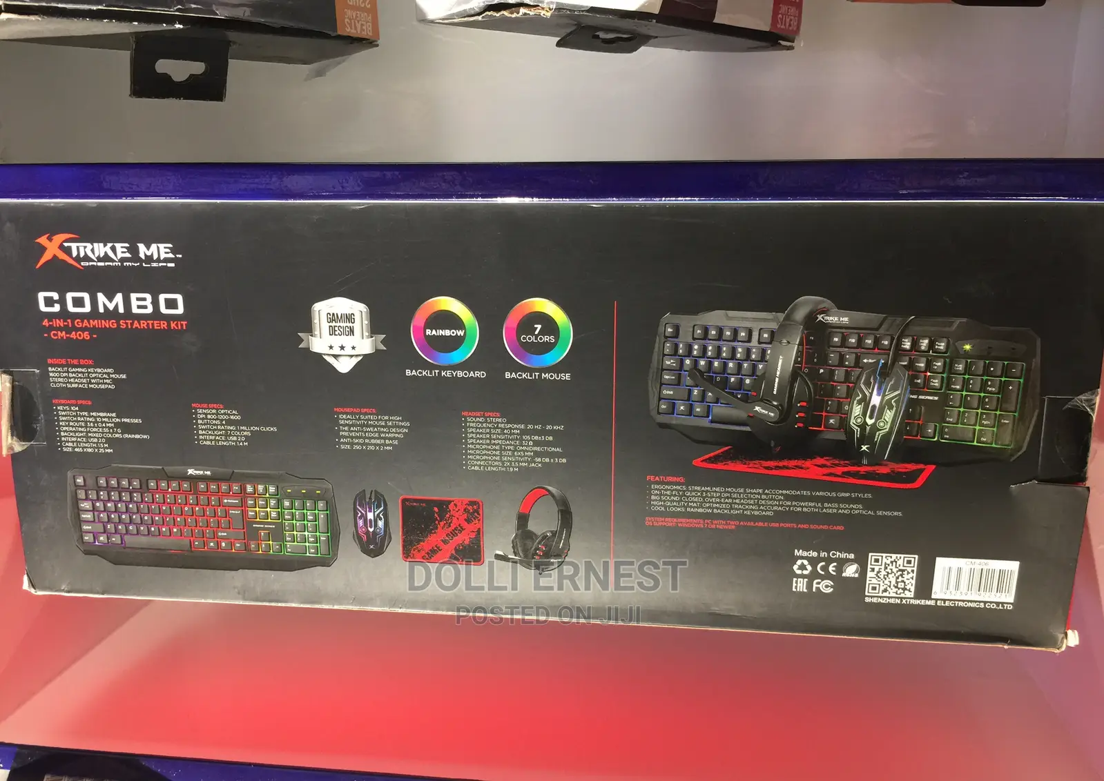 Gaming Keyboard Combo