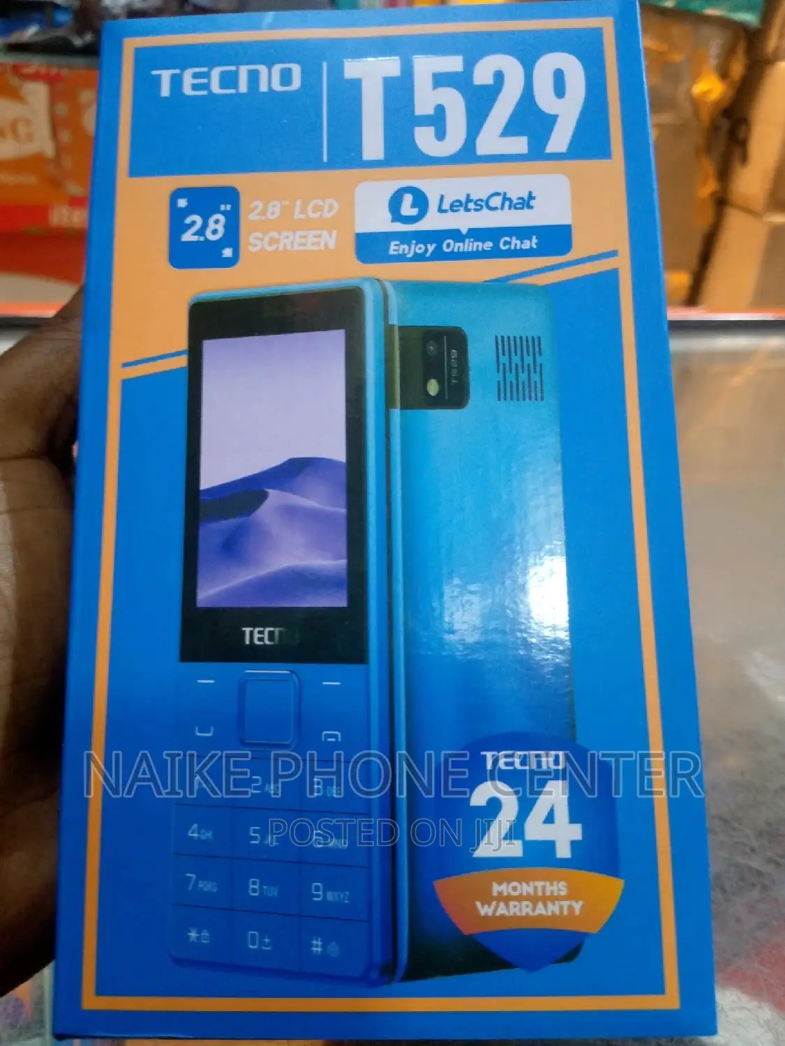 New Tecno T529 Black