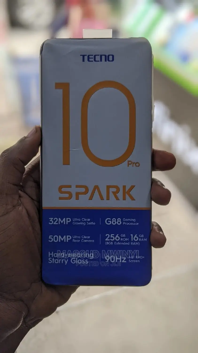 New Tecno Spark 10 Pro 256 GB Blue