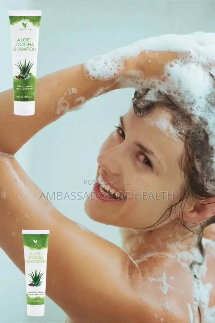 Safisha Nywele Na Shampoo Na Jojoba Conditiner