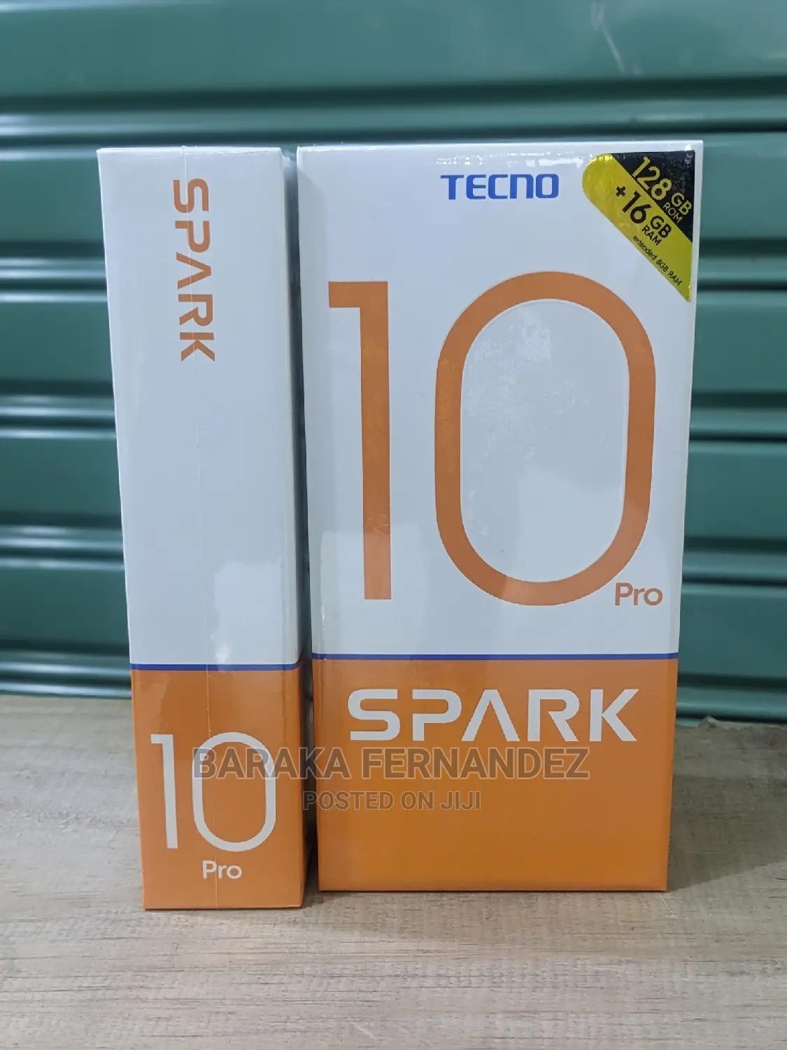 New Tecno Spark 10 Pro 128 GB Black