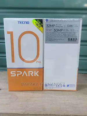 New Tecno Spark 10 Pro 128 GB Black