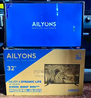 Ailyons 32” Double Glass TV