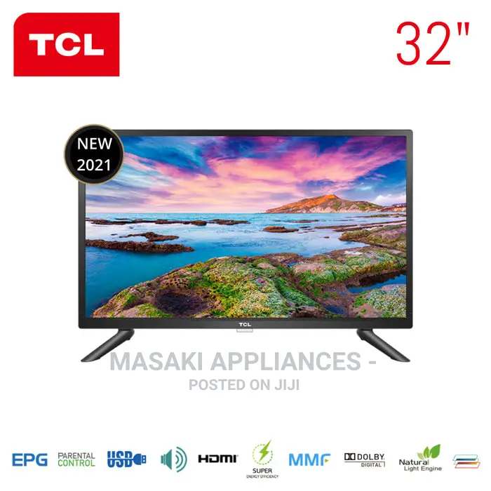 New Offer! TCL 32" Inch Digital LED FHD TV 32D3200 Masaki