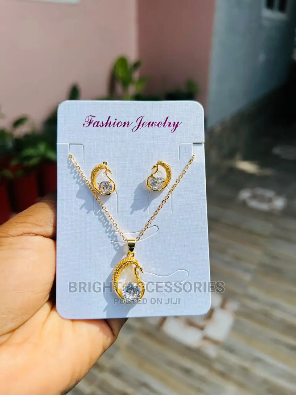 Necklace With Earrings