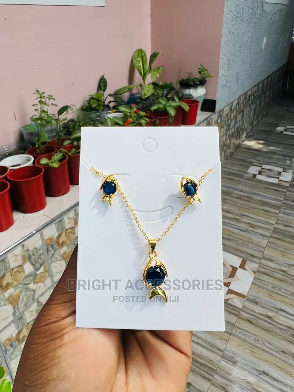 Necklace With Earrings