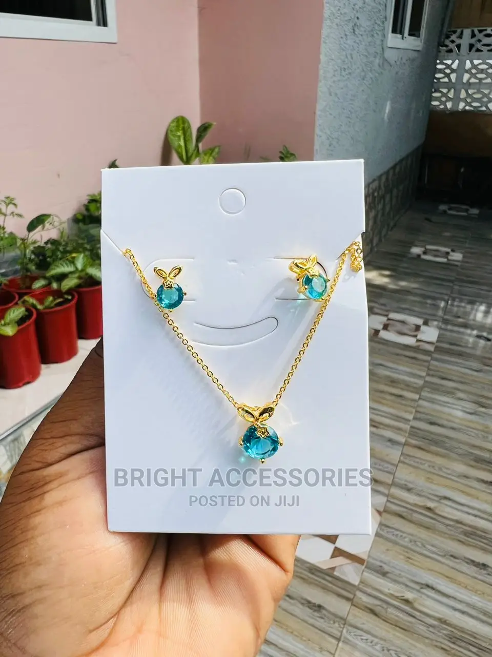 Necklace With Earrings