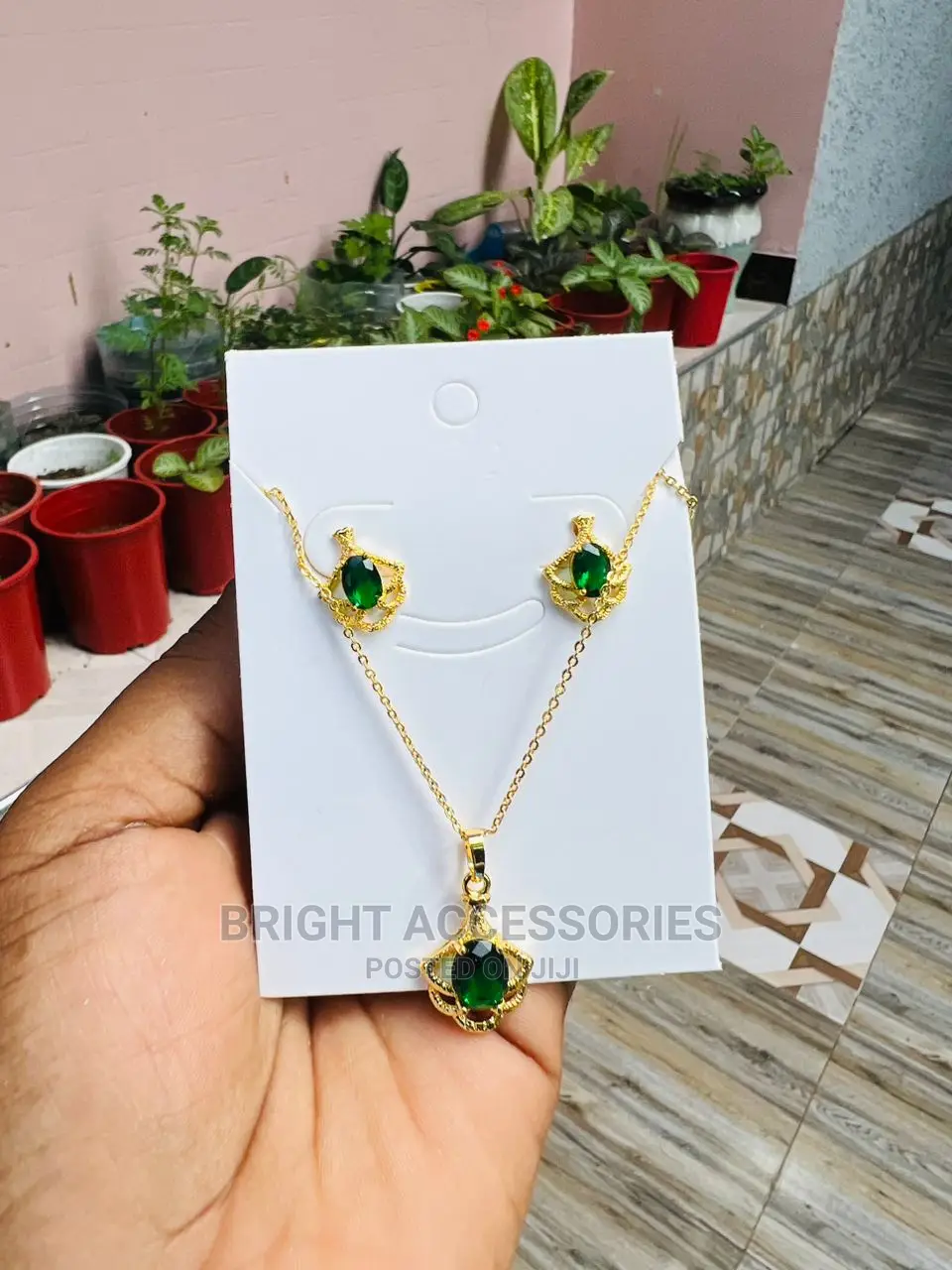 Necklace With Earrings