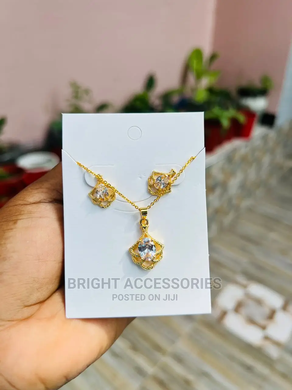 Necklace With Earrings