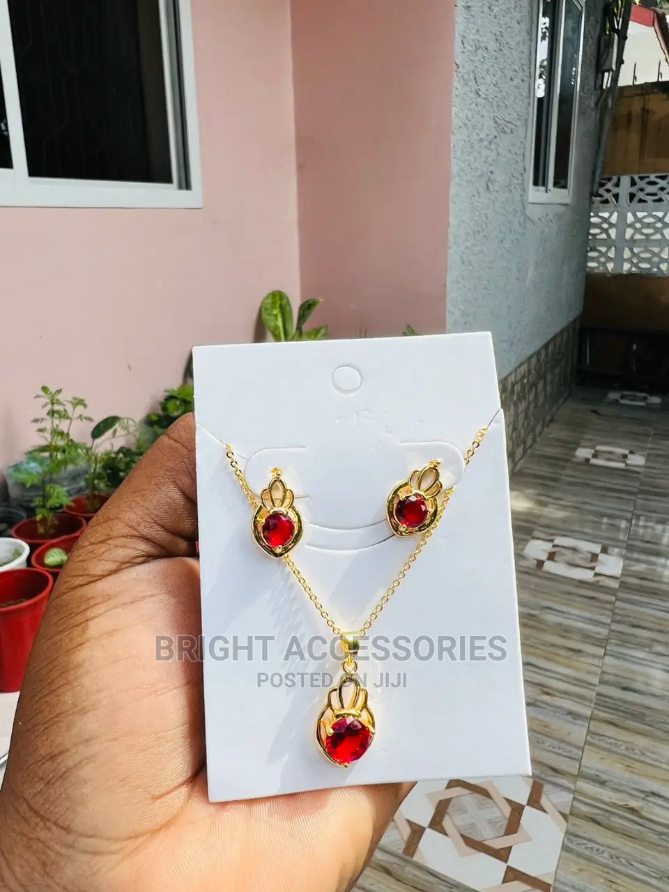 Necklace With Earrings