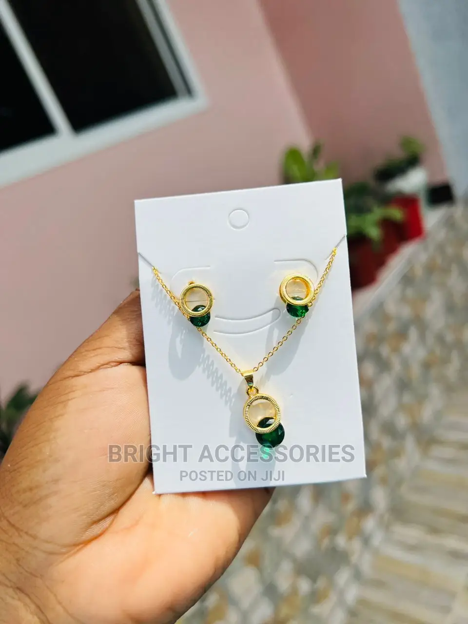 Necklace With Earrings