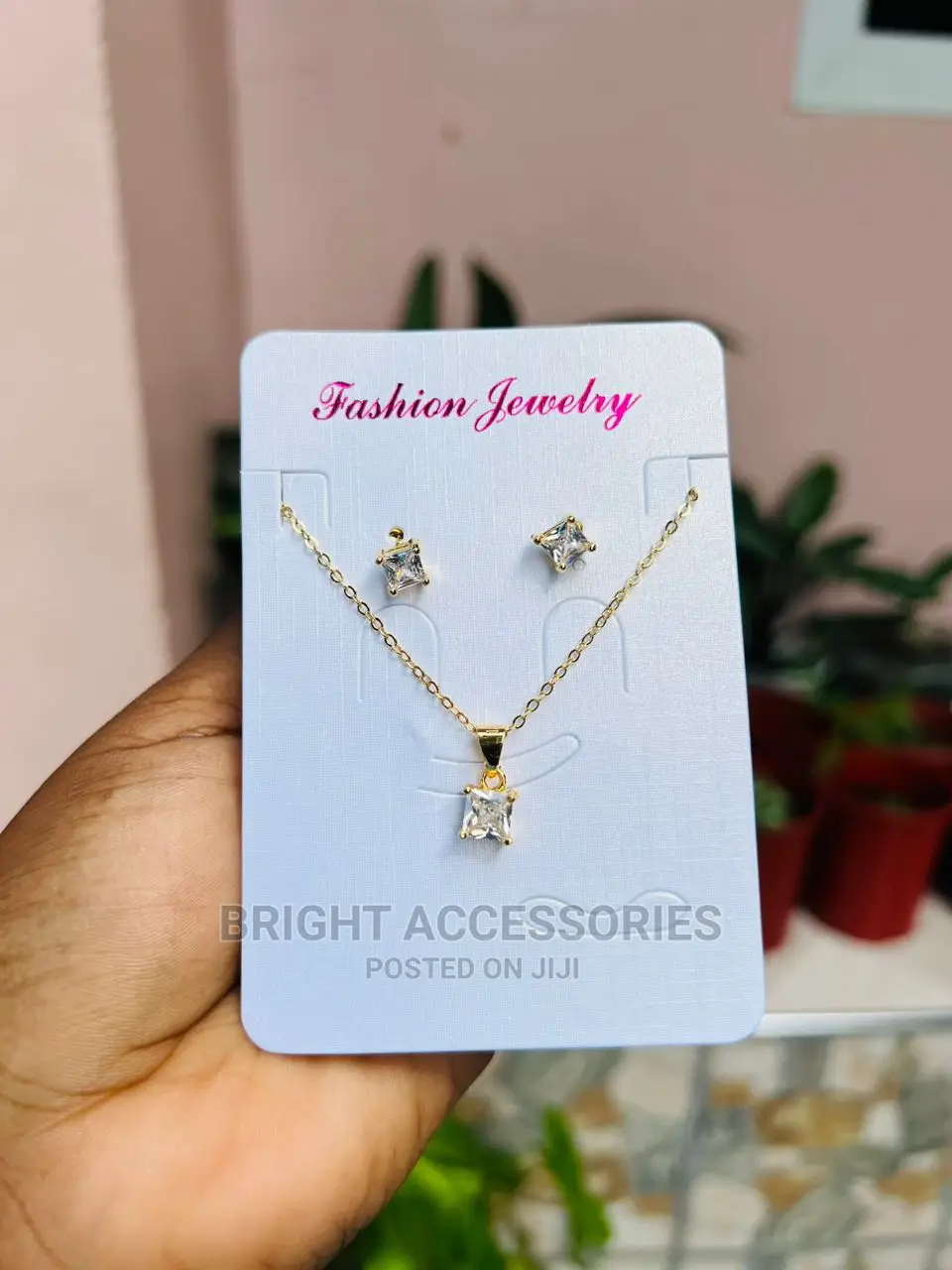 Necklace With Earrings