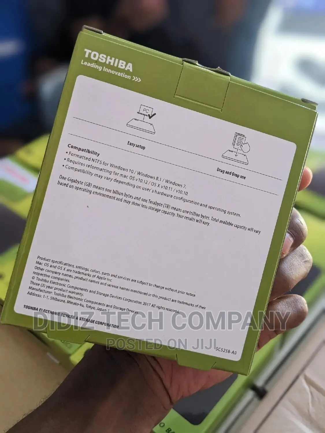 Brand New Toshiba External HDD