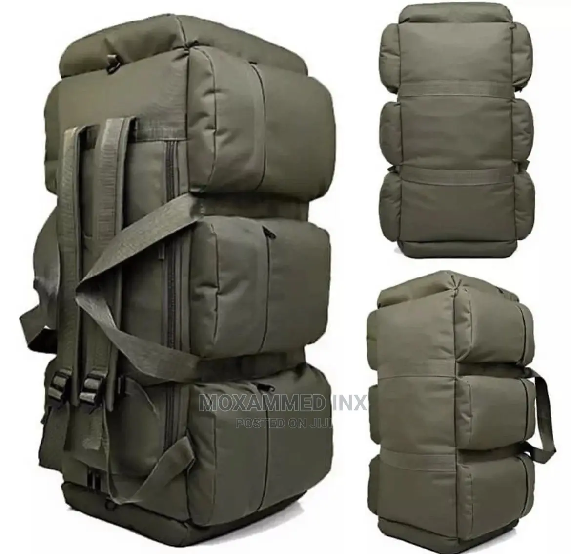 Oxford/Canvas Backpack/Dufflebag Waterproof 90L