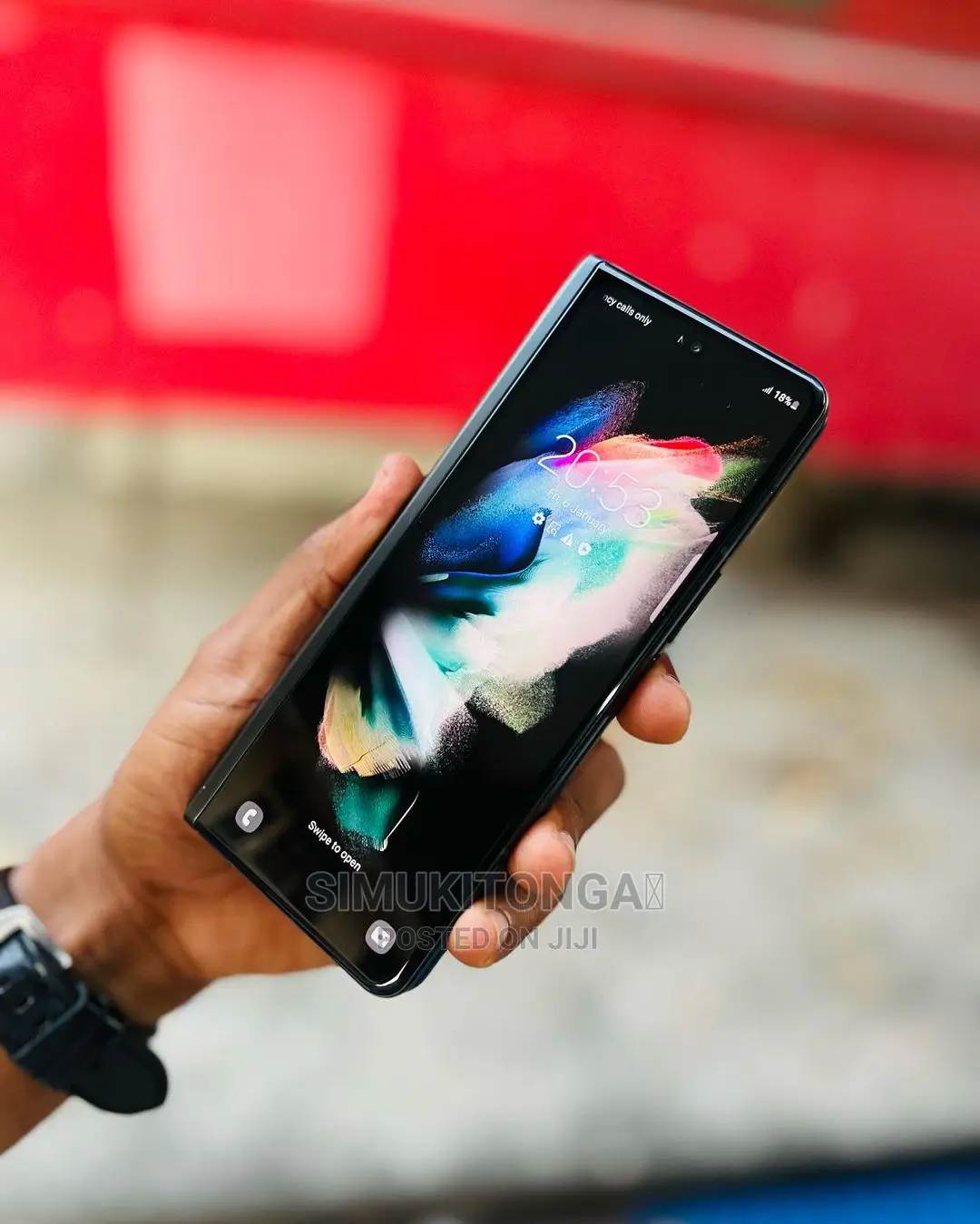 New Samsung Galaxy Z Fold3 5G 256 GB Black