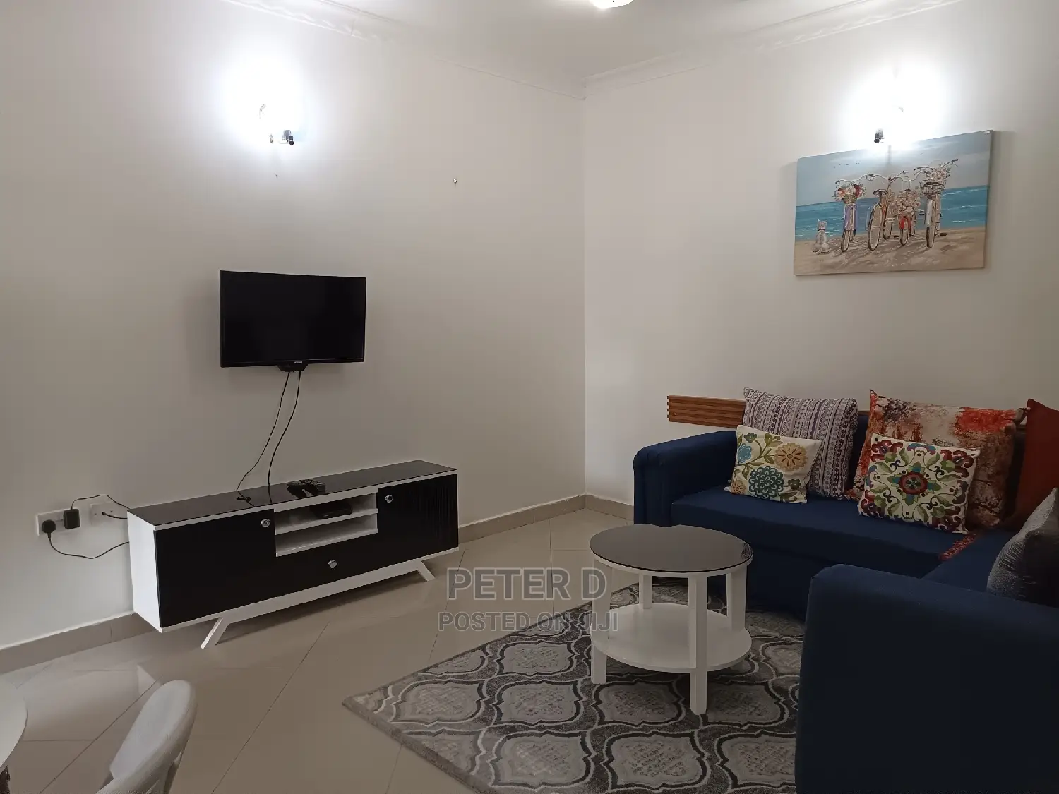 Furnished 1bdrm Apartment in Mikocheni for Rent