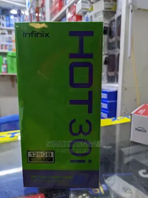 New Infinix Hot 30i 128 GB Black