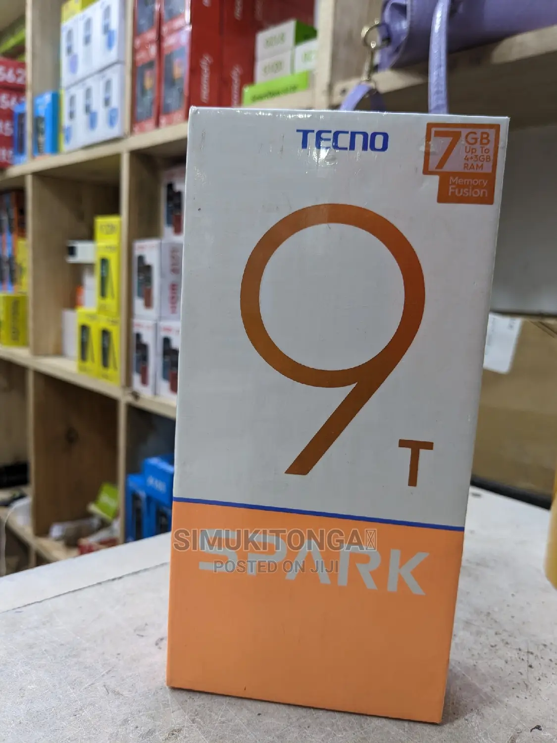 New Tecno Spark 9T 128 GB Black