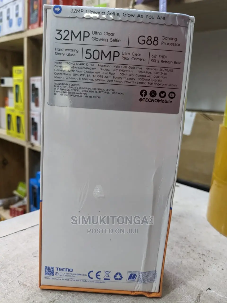 New Tecno Spark 10 Pro 256 GB Black