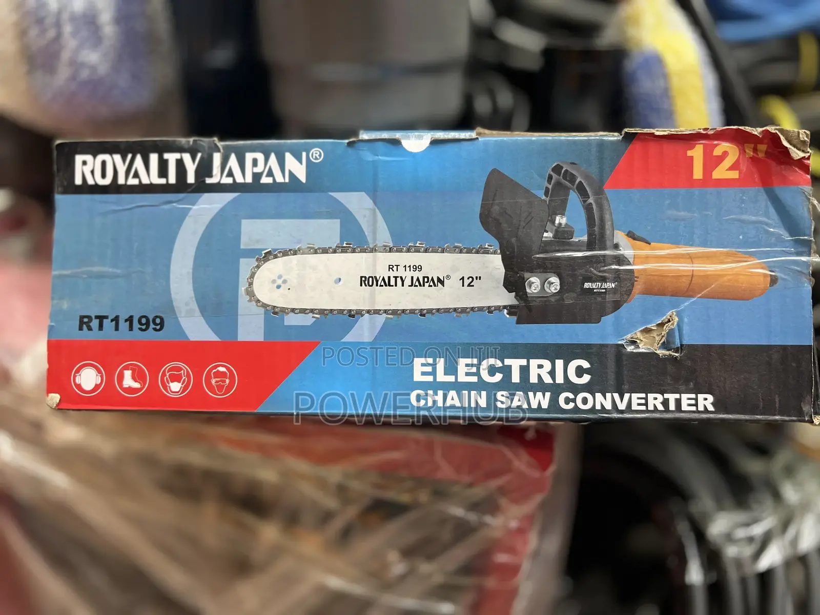 Electric Chain Saw Converter