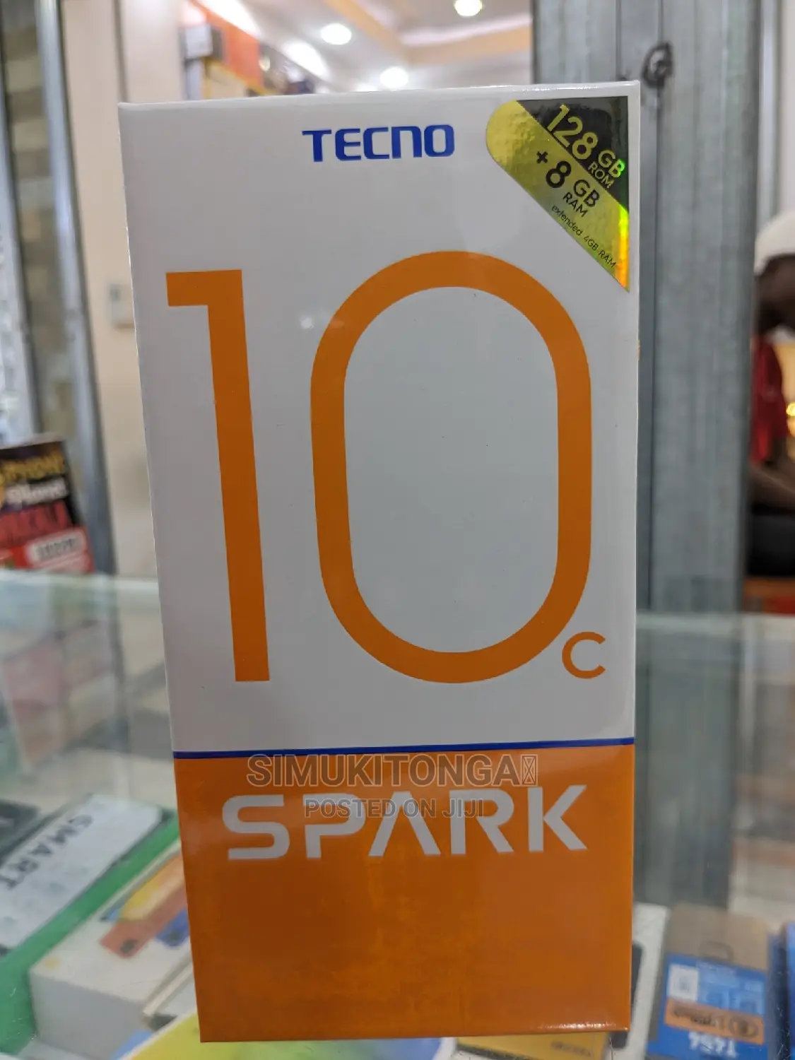 New Tecno Spark 10C 128 GB Black