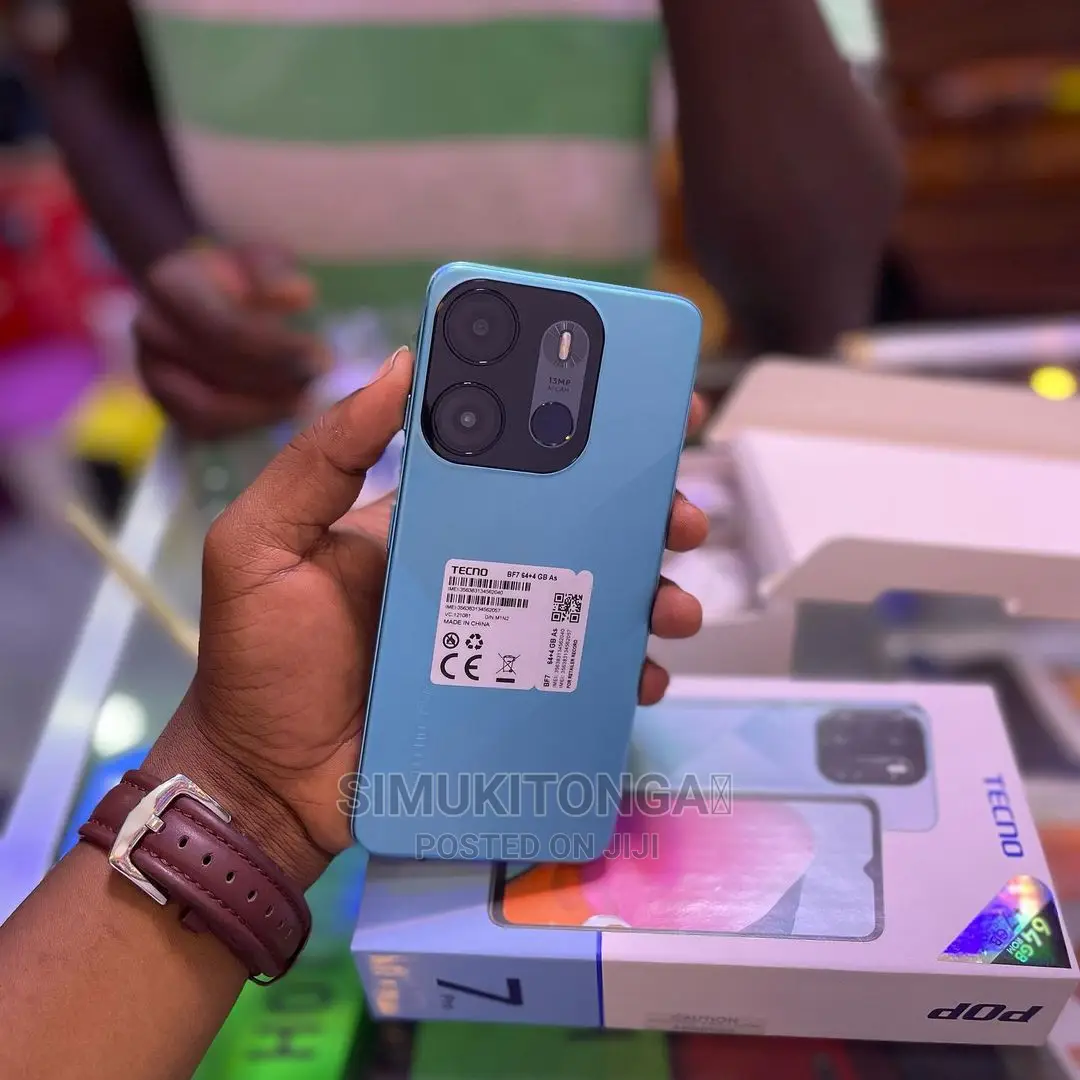New Tecno Pop 7 Pro 64 GB Blue