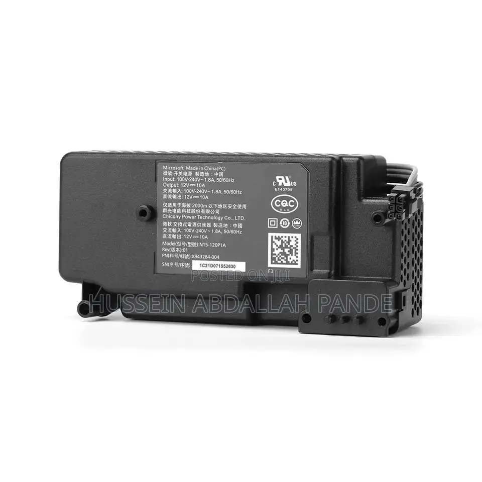 Power Adapter for Xbox One X/Xbox One S