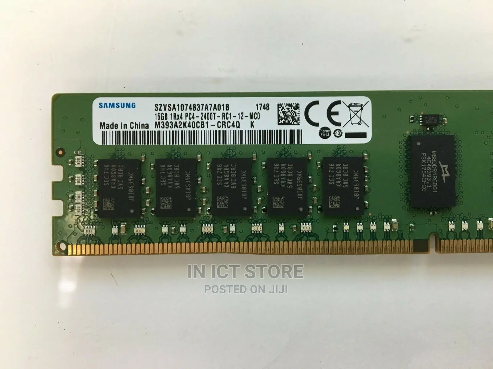 Samsung 16gb Pc4-19200 Ddr4-2400mhz 1rx4