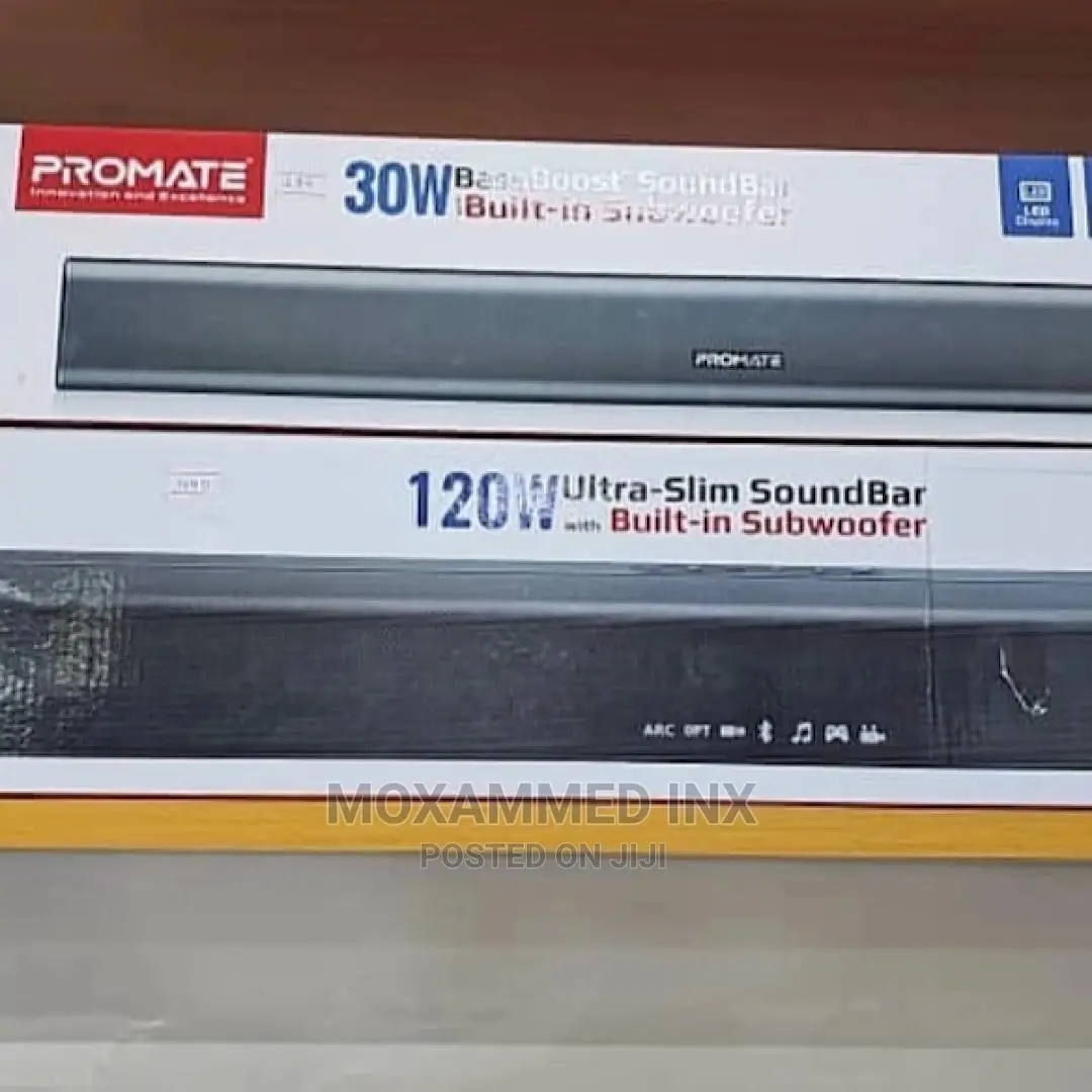 Promate Soundbars 120watts